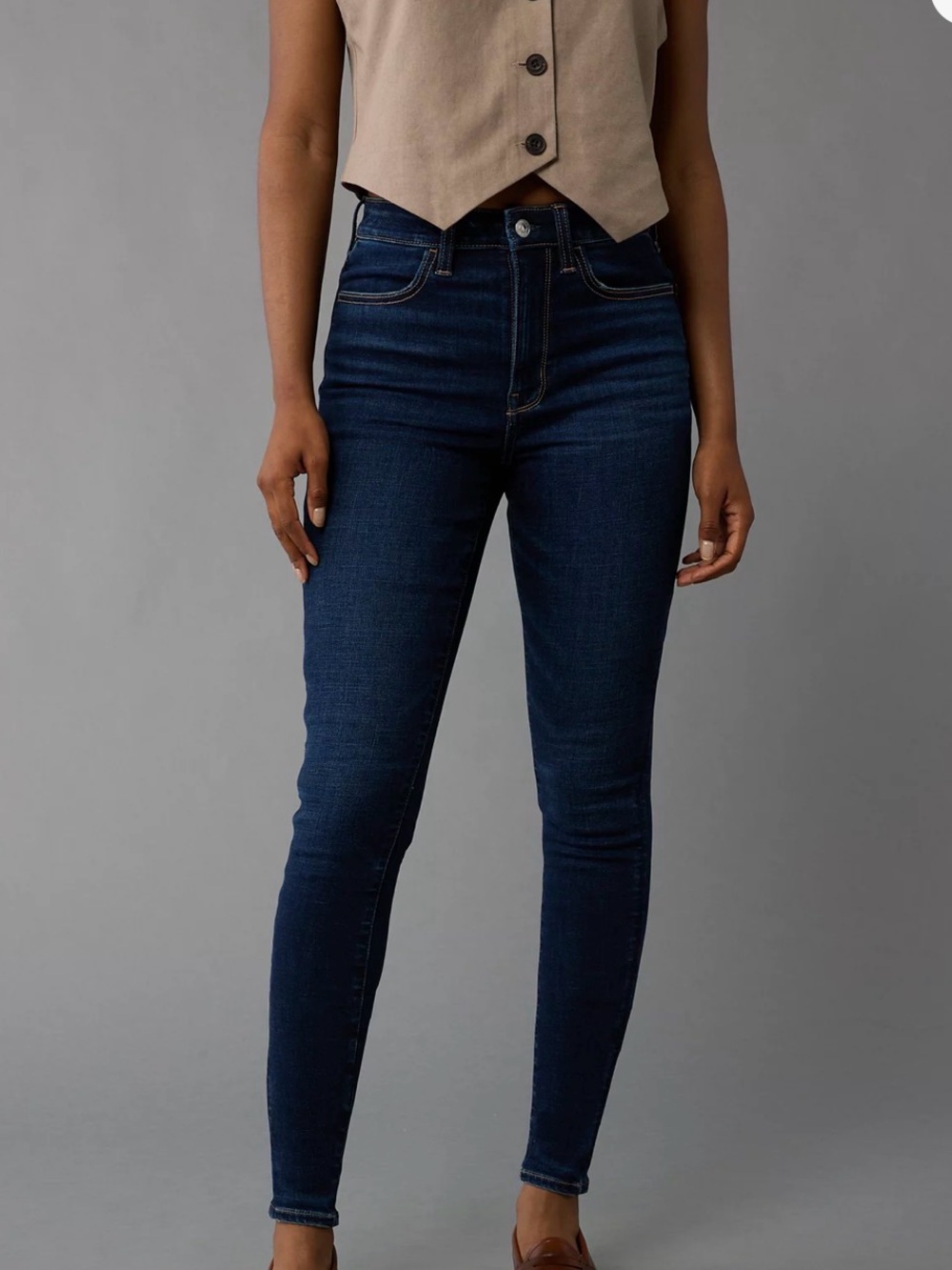 AE Curvy Super Hi-rise Jegging.  Next level
Stretch.  Size 12 regular